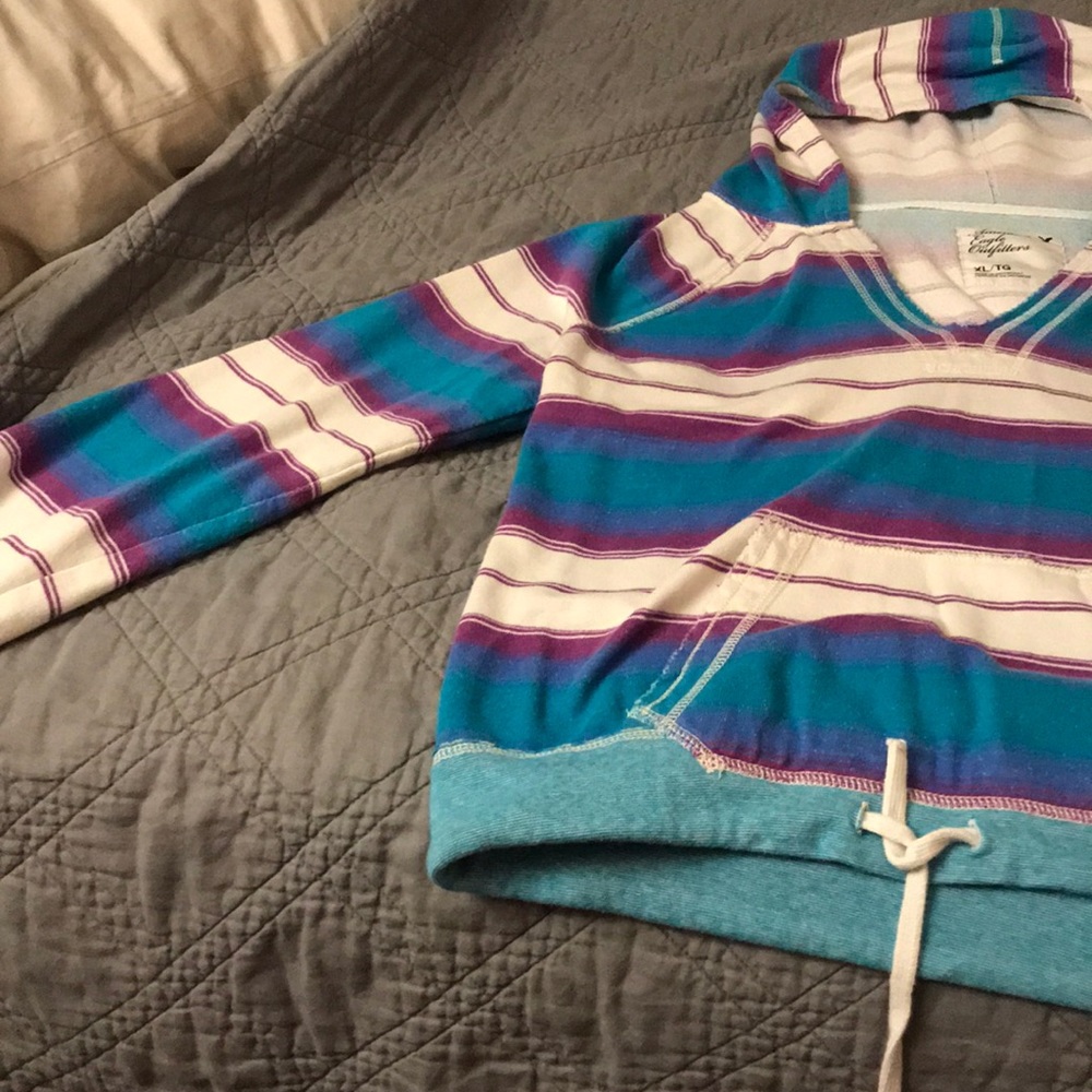 American Eagle hippie hoodie